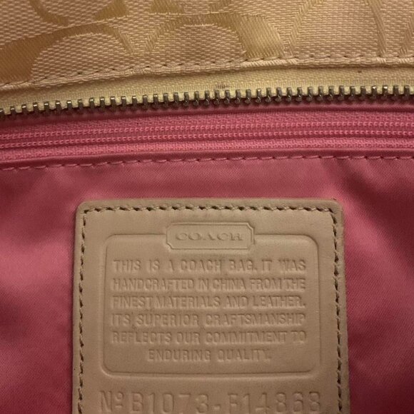 Coach Multi Pastel Patchwork Tote Bag 🌸 - Picture 2 of 2